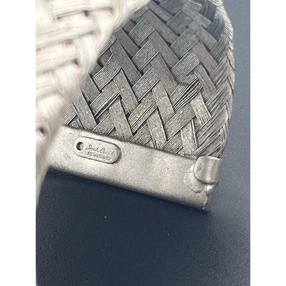 Sarah Cavender Metalworks Wide Interwoven Silver Tone Metal Cuff
Bracelet - Picture 8 of 12